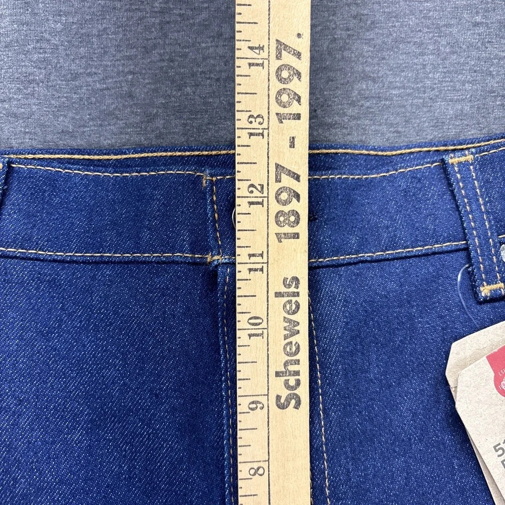 Levis 517 Bootcut Jeans Mens 36x34 Blue Denim Dark Wash Western Cowboy Work NWT